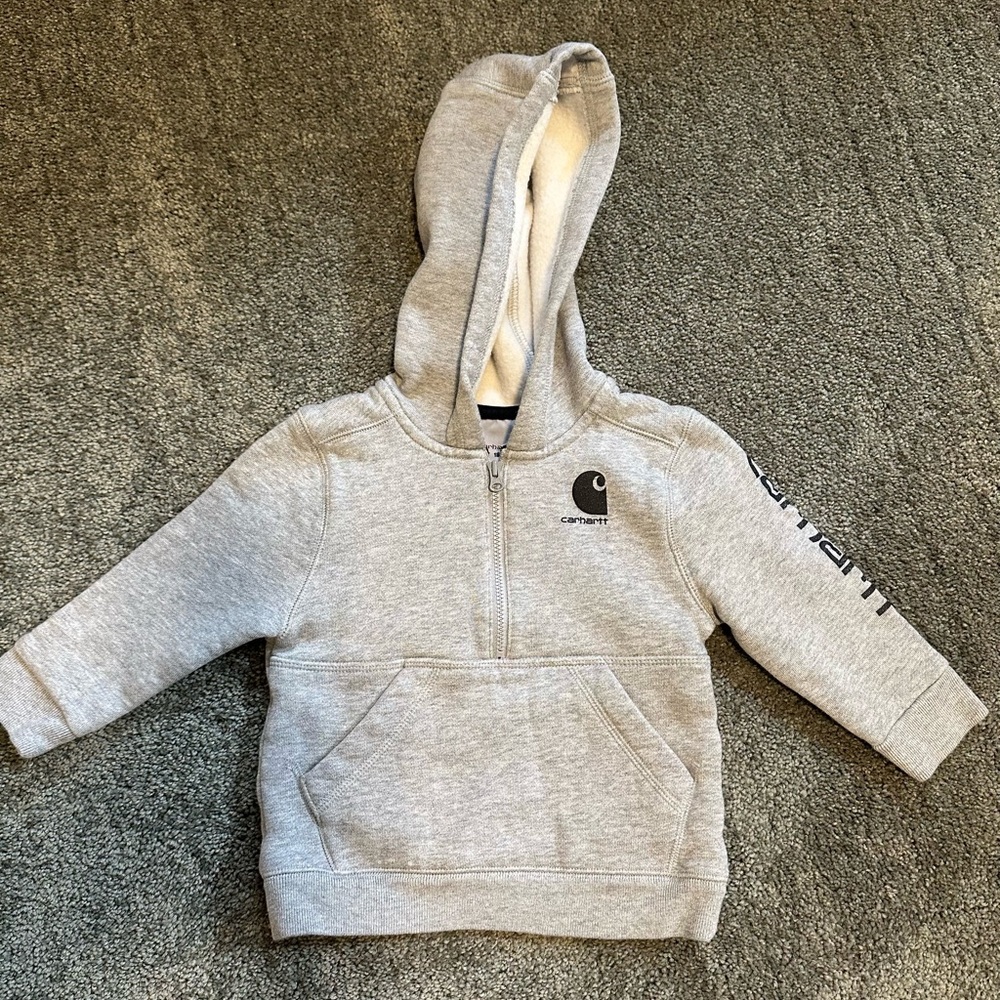 Carhartt Kids Gray Hoodie